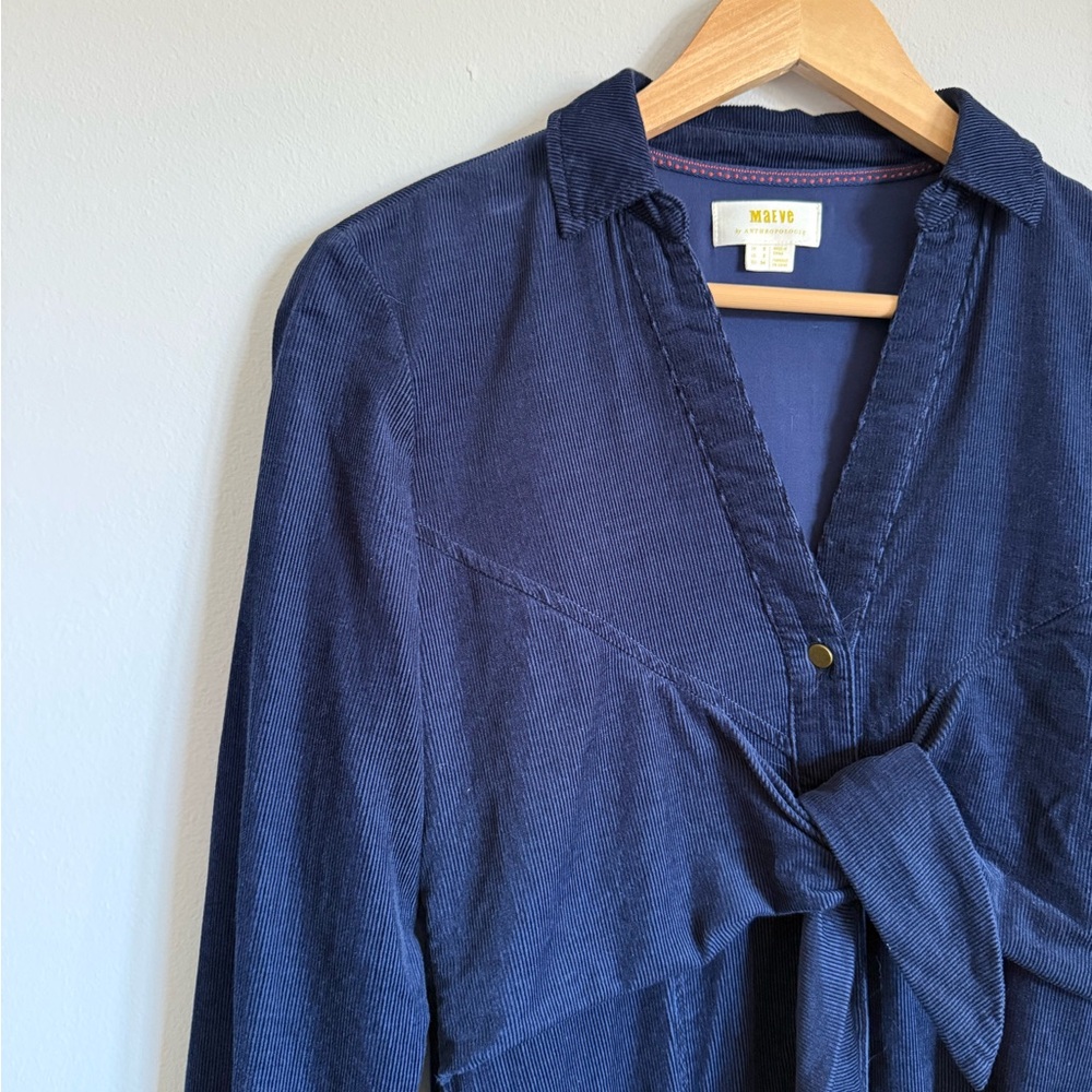 Anthropologie Maeve Winchester Corduroy Dress - Picture 5 of 12